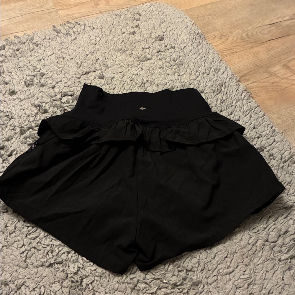 Halara high waisted shorts with mesh details